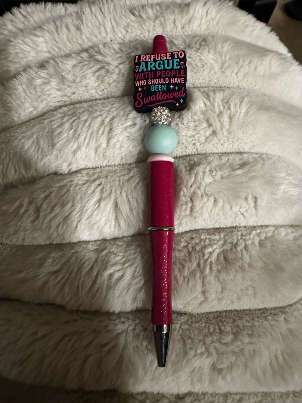 Humor Pen and Keychain Set - Picture 3 of 4